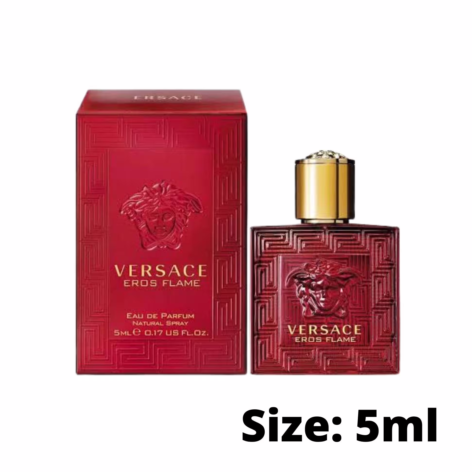 Eros Flame By Versace EDT Mini Perfume For Men (5ml)