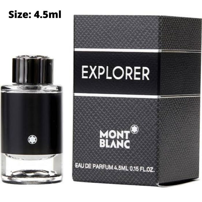 Mont Blanc Explorer Edp Mini Perfume For Men (4.5Ml) - Long-Lasting Fragrance