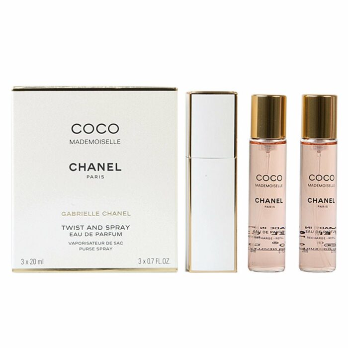 Chanel Coco Mademoiselle Twist And Spray Edp 3X20Ml / 0.7Oz