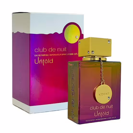 Armaf Club De Nuit Untold Eau De Parfum 105ml | Alternative of Maison Franciis Kurkdjiian Bacccarat Rouge 540