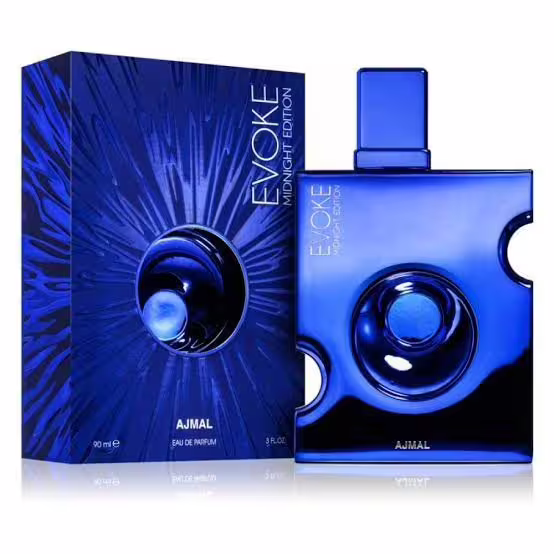 Ajmal Evoke Midnight Edition Eau De Perfume 90ML for Men - Long Lasting Fragrance