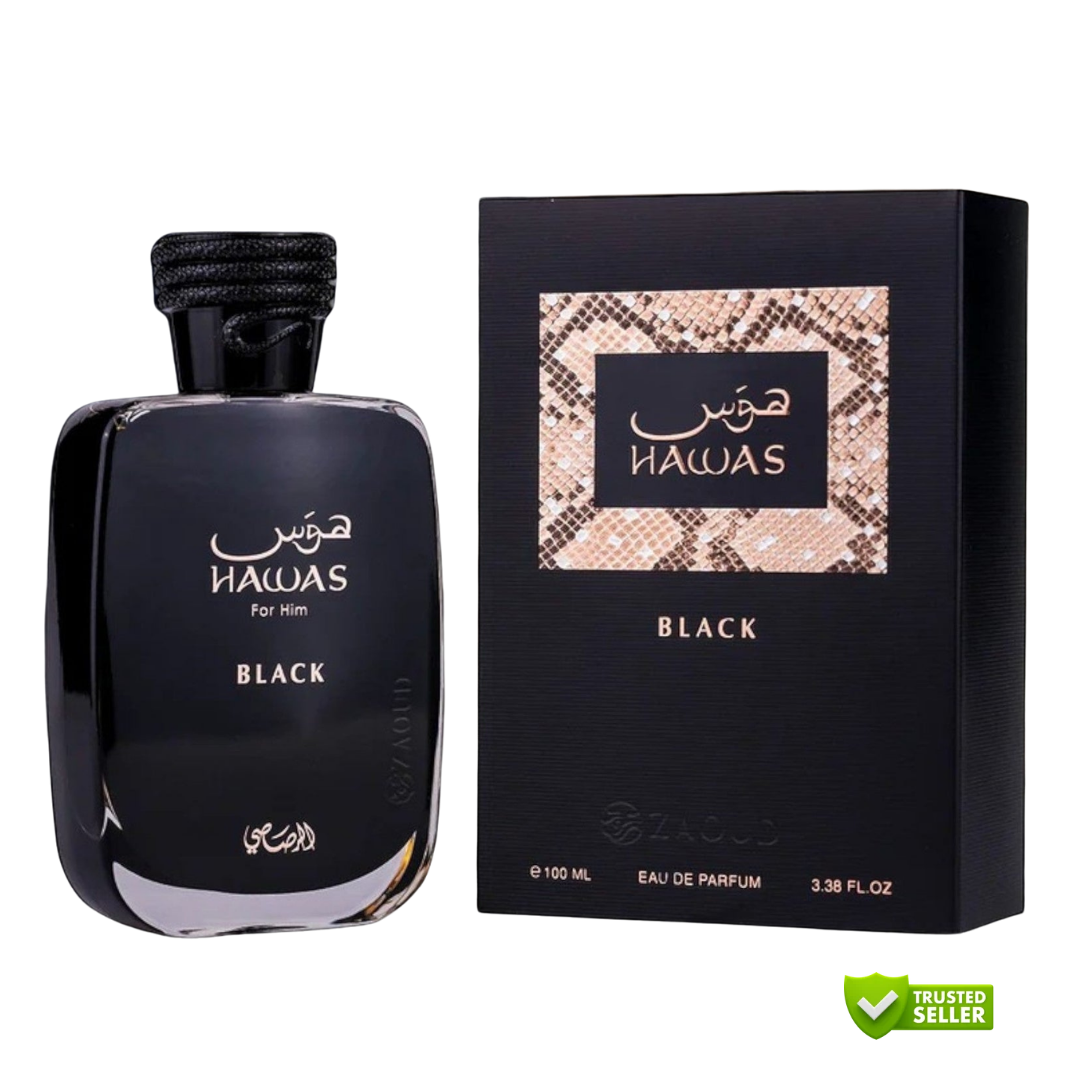 Best Rasasi Hawas Black EDP 100ml | 2024 Batch
