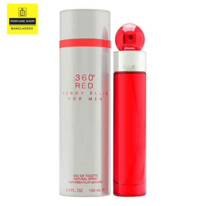 Perry Ellis 360 Red 100Ml Edt For Men