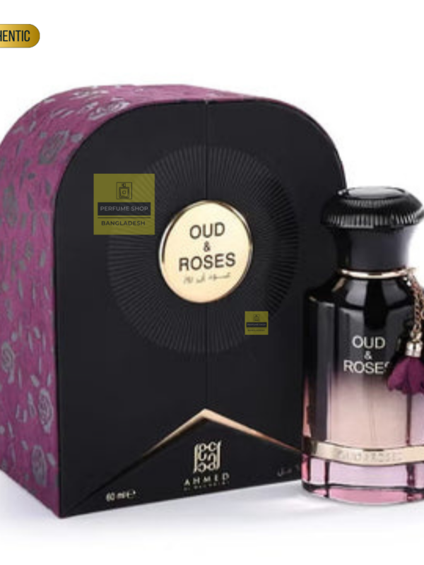 Oud and Roses Ahmed Al Maghribi Perfumes EDP 60ml