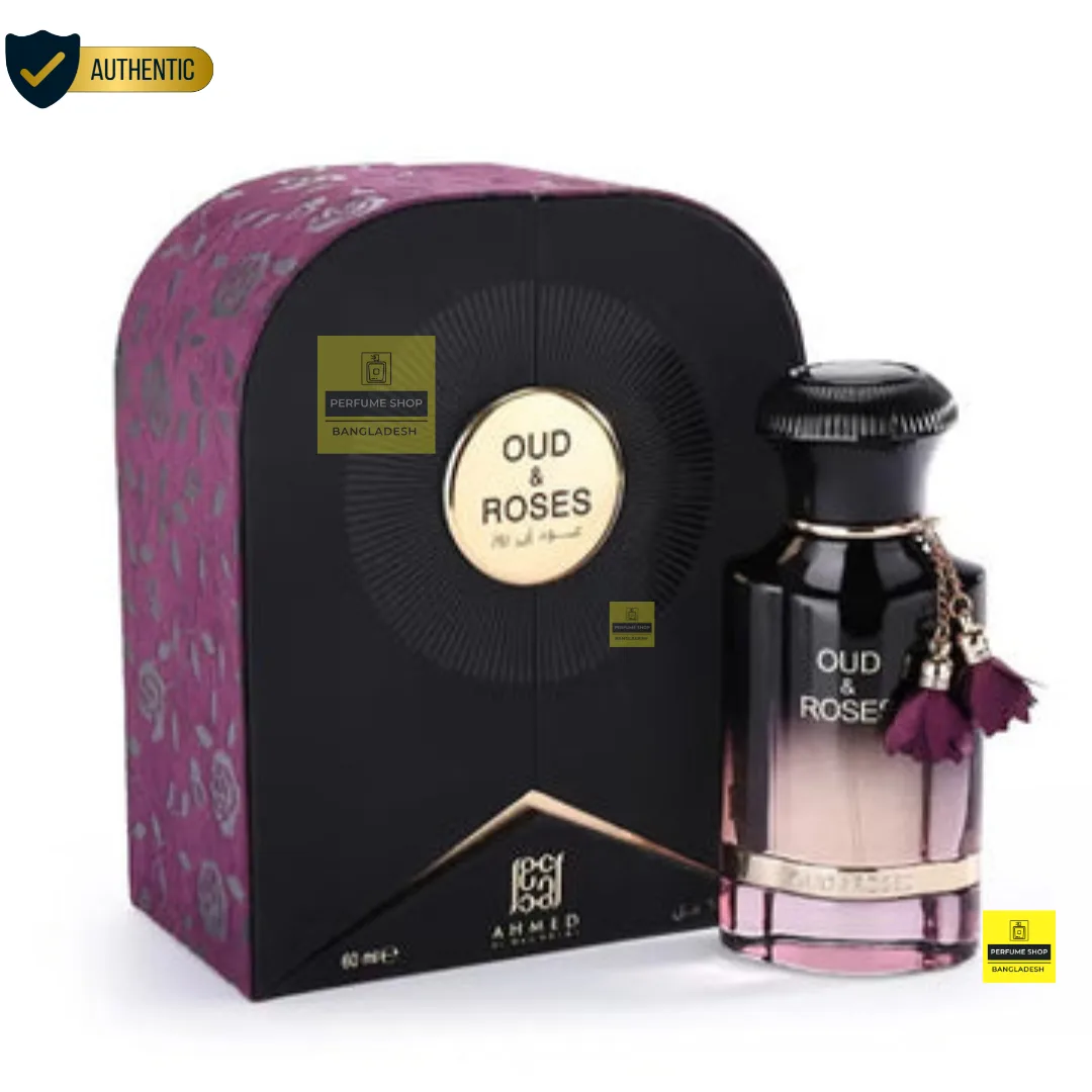 Oud and Roses Ahmed Al Maghribi Perfumes EDP 60ml