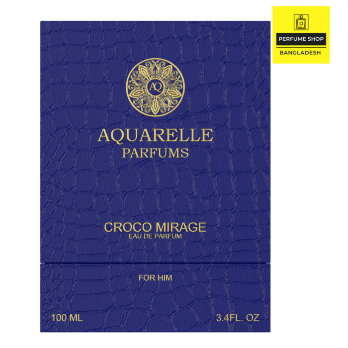 Aquarelle Paris Croco Mirage Edp For Unisex 100Ml By Aj Design Studio