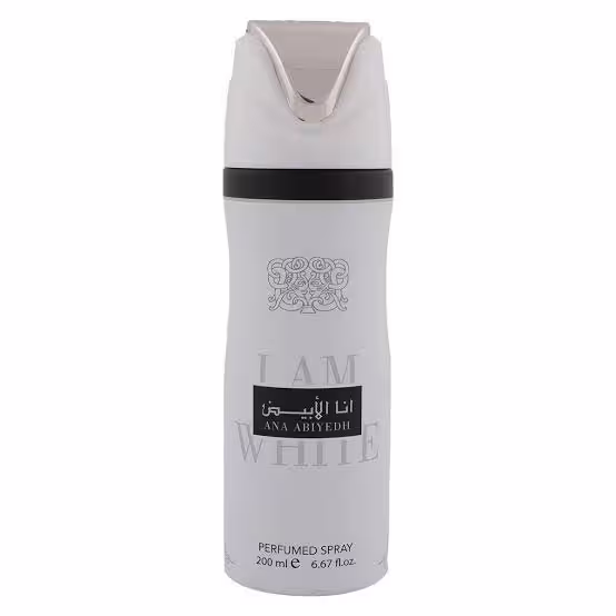 Lattafa Ana Abiyedh I Am White Perfumed Body Spray 200ml