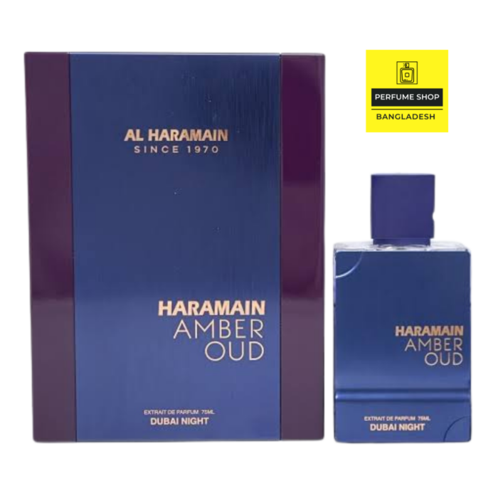 Haramain Amber Oud Dubai Night 75Ml Extrait De Parfum