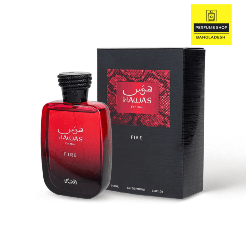 Rasasi Hawas Fire EDP 100ml | September 2025 Batch