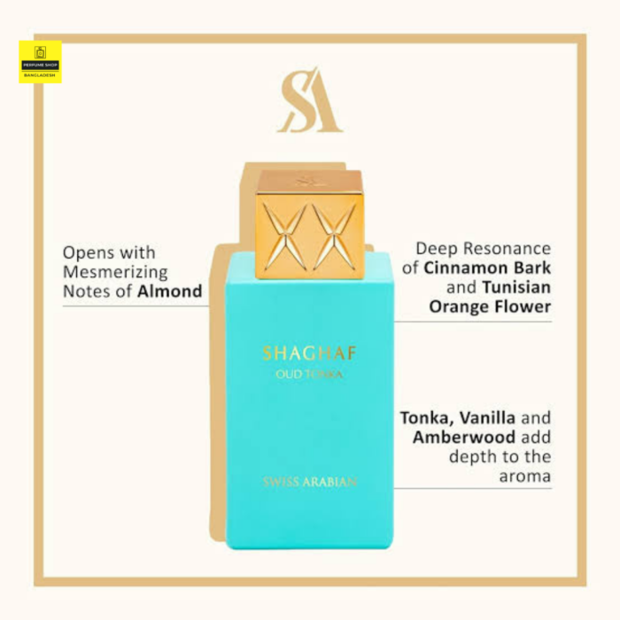 Swiss Arabian Shaghaf Oud Tonka For Women And Men Edp 75Ml