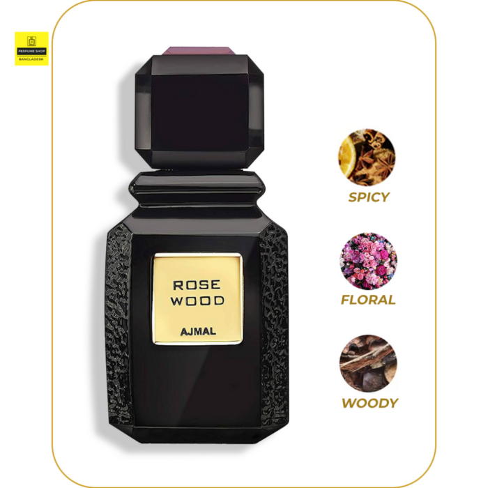 Ajmal Rose Wood 100Ml Edp For Unisex