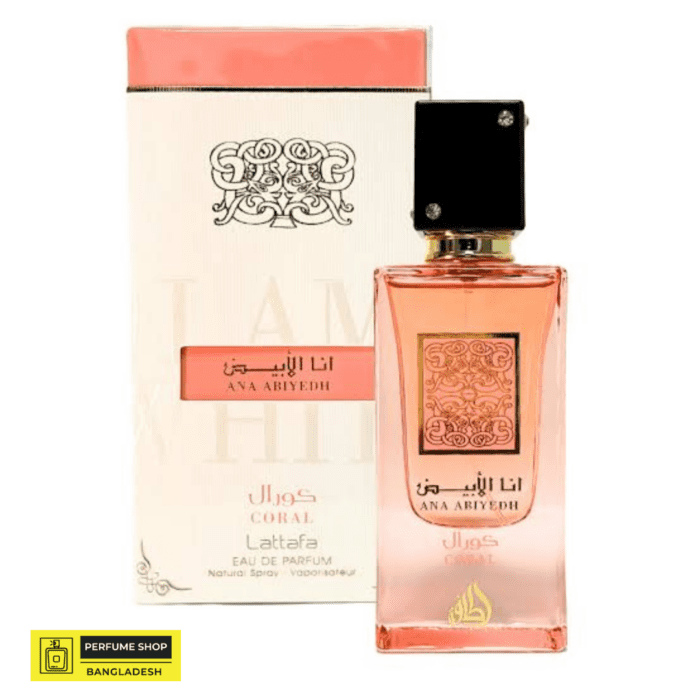 Lattafa Ana Abiyedh Coral Edp Spray (60 Ml) - Luxurious Fruity Fragrance - Image 1