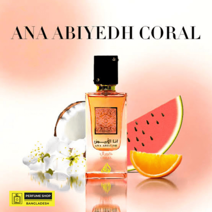 Lattafa Ana Abiyedh Coral Edp Spray (60 Ml) - Luxurious Fruity Fragrance - Image 3