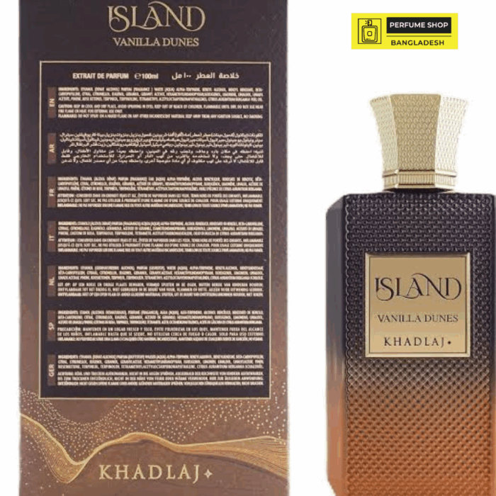 2025/04/1000060410.Png Khadlaj Island Vanilla Dunes Extrait De Parfum For Unisex 100Ml - Image 3