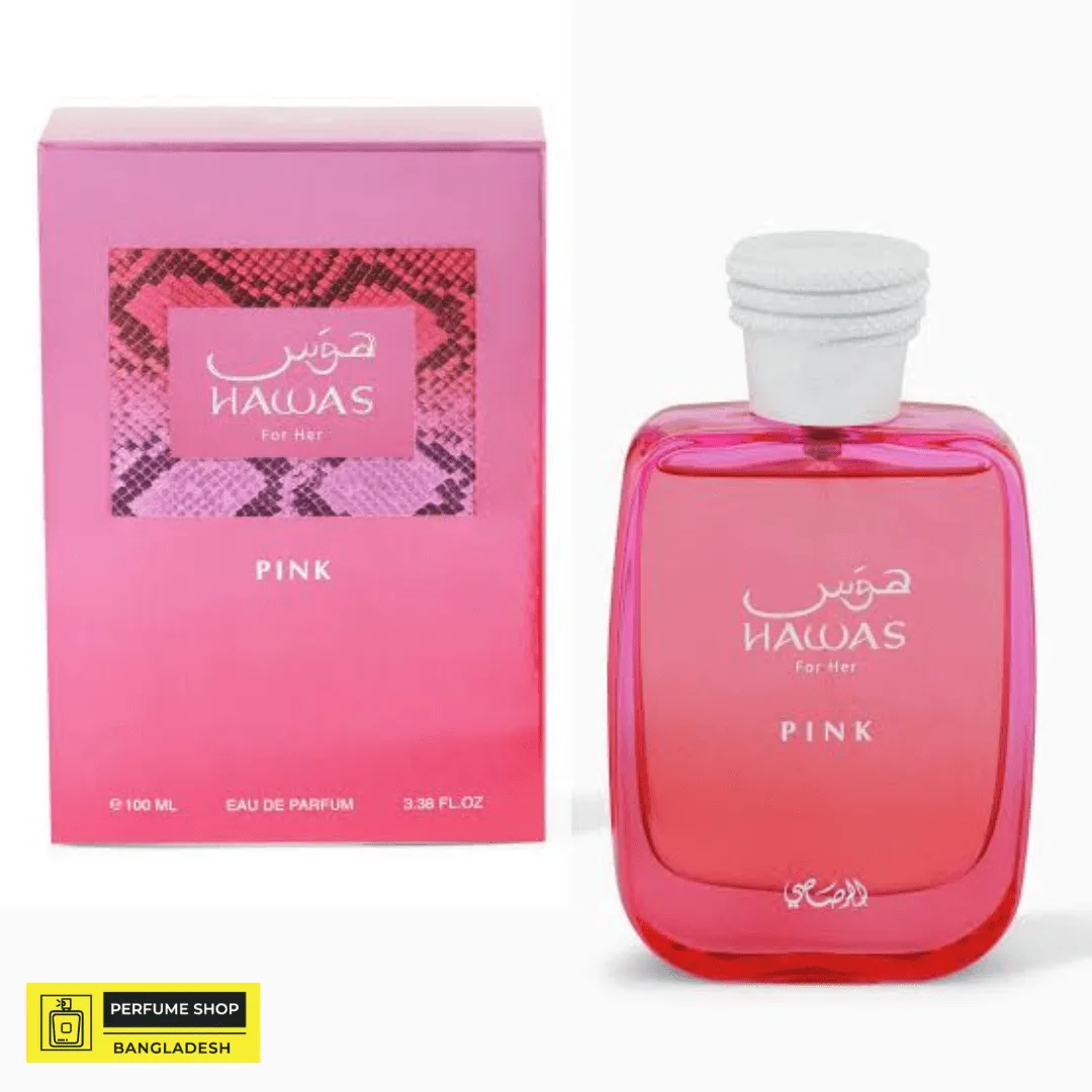 Rasasi Hawas Pink For Her EDP 100ml | Kiilian Love, Don't Be Shy Inspired