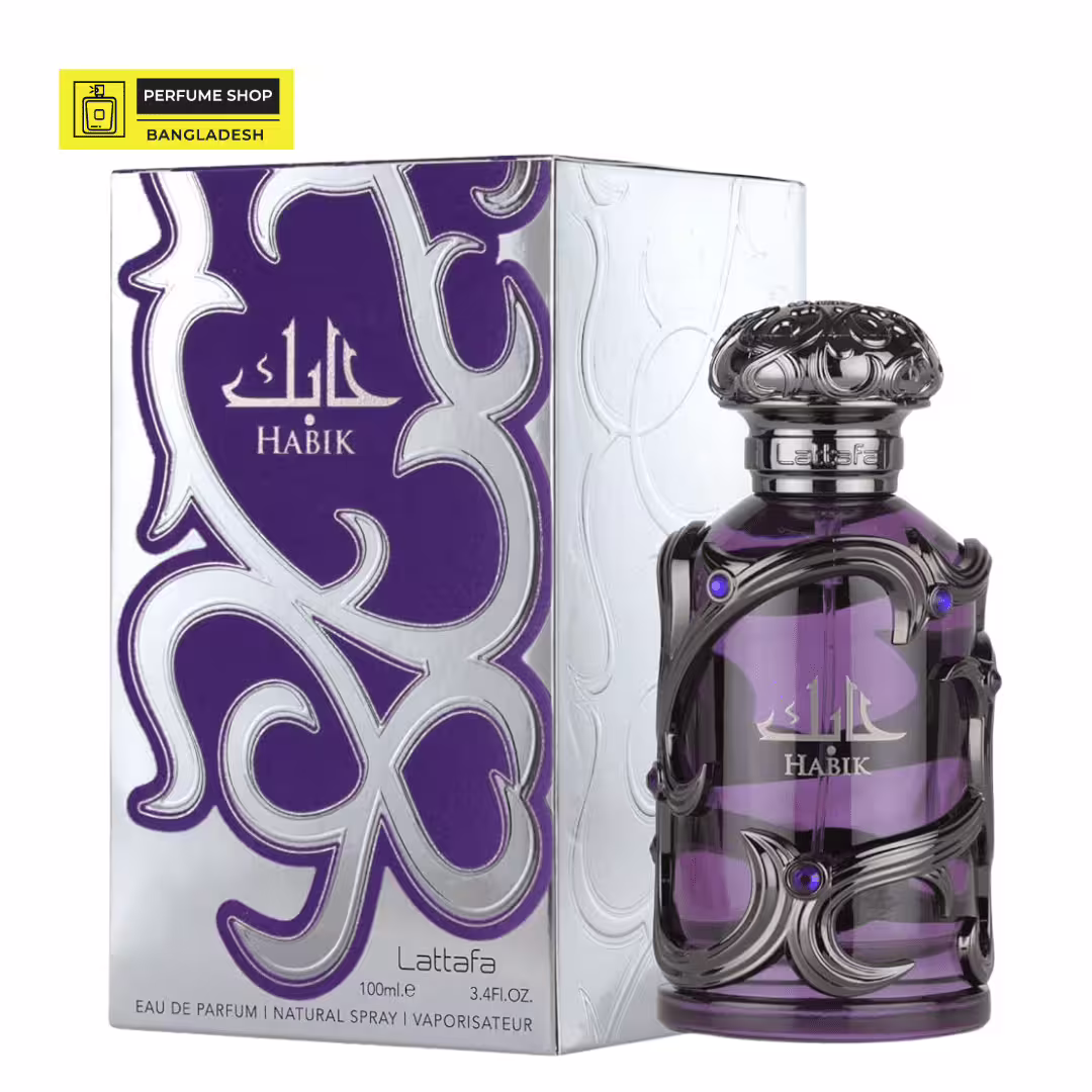 Lattafa Habik for Men Eau De Parfum |Warm Spicy • Aromatic • Woody