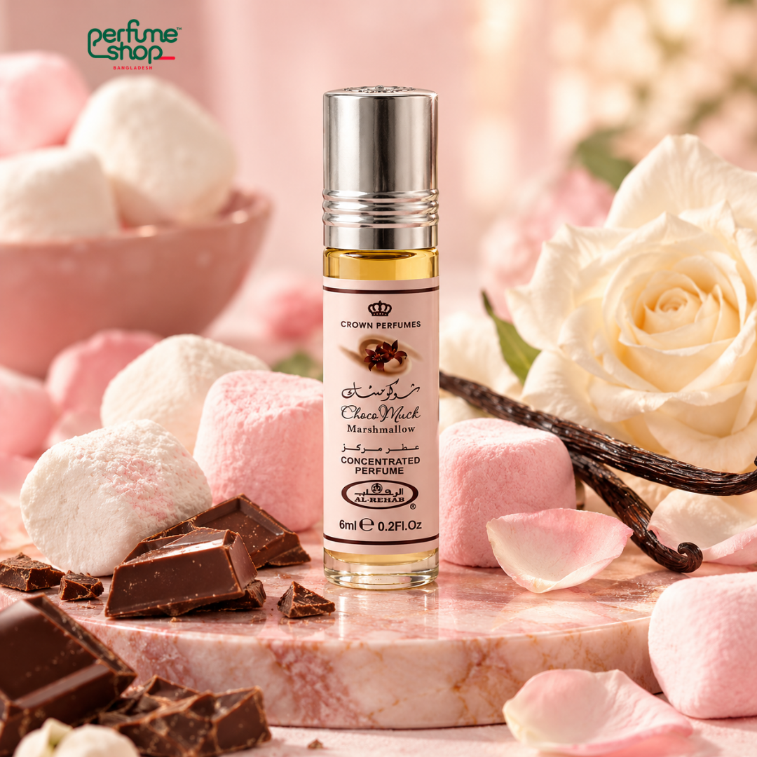 Al-Rehab Choco Musk Marshmallow Perfume Oil 6ml - View 3