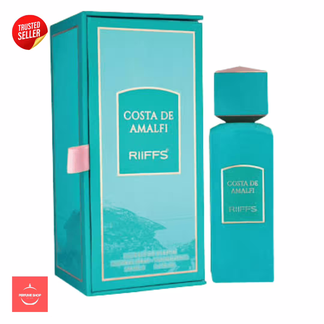 Riiffs Costa de Amalfi Extrait de Parfum 100ml — Fresh Unisex Citrus and Marine Luxury Fragrance | Buy Now