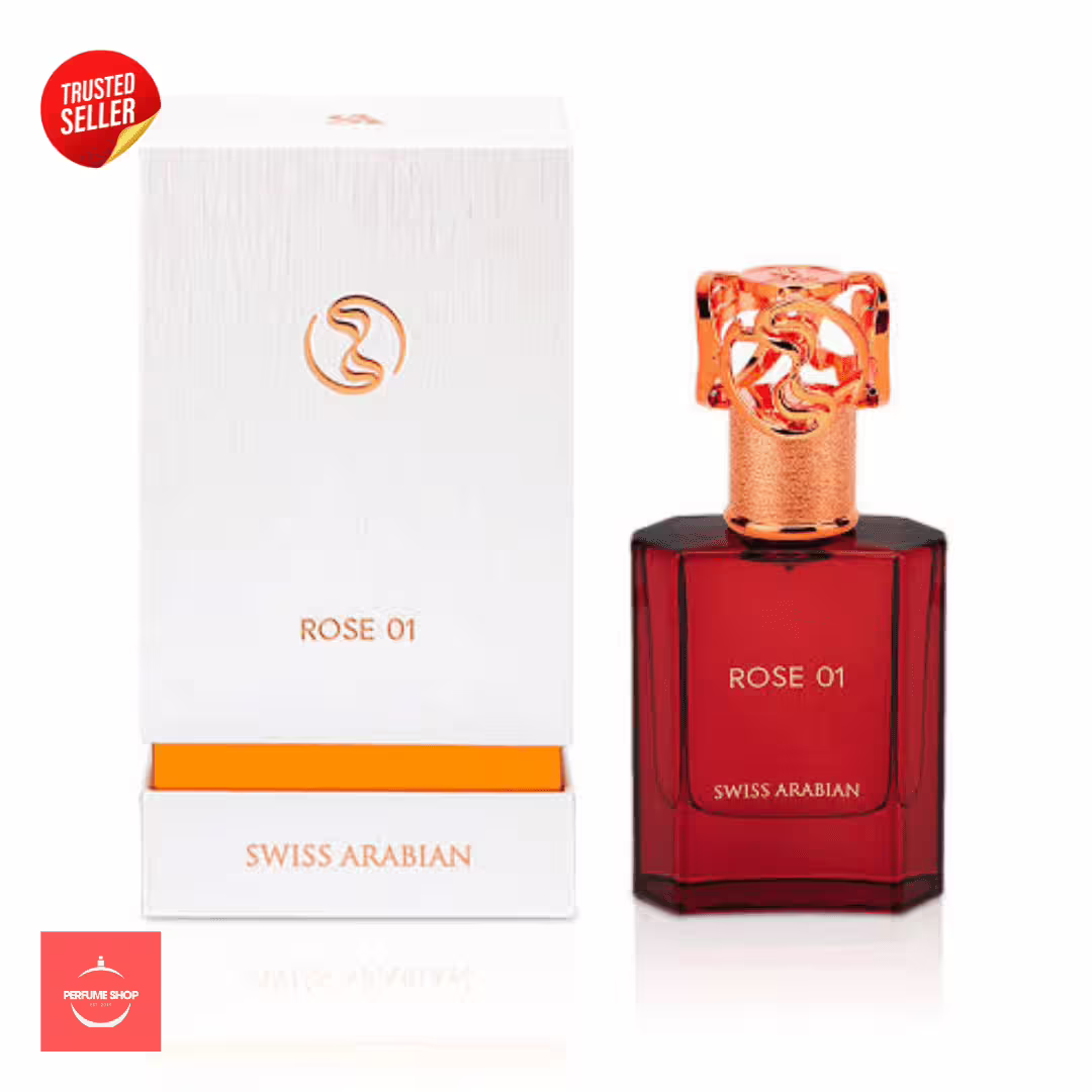 Swiss Arabian Rose 01 Eau De Parfum for Women 50ml | Luxury Floral Arabian Perfume