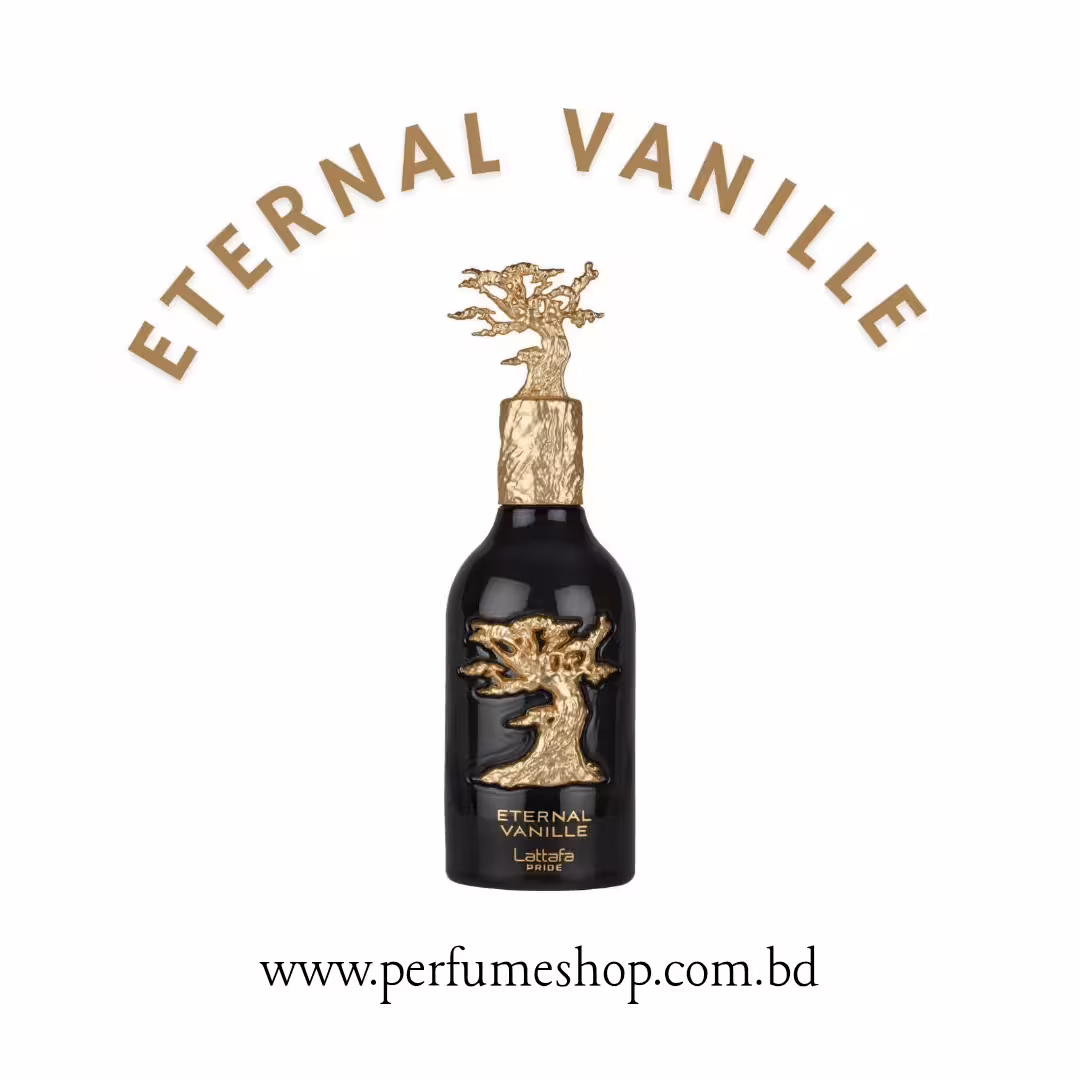 Lattafa Pride Eternal Vanille Eau De Parfum 100ml | Inspired by Cocoa Kimiya | Luxury Sweet Vanilla Amber Fragrance for Women snd Men | Long-Lasting Gourmand Scent