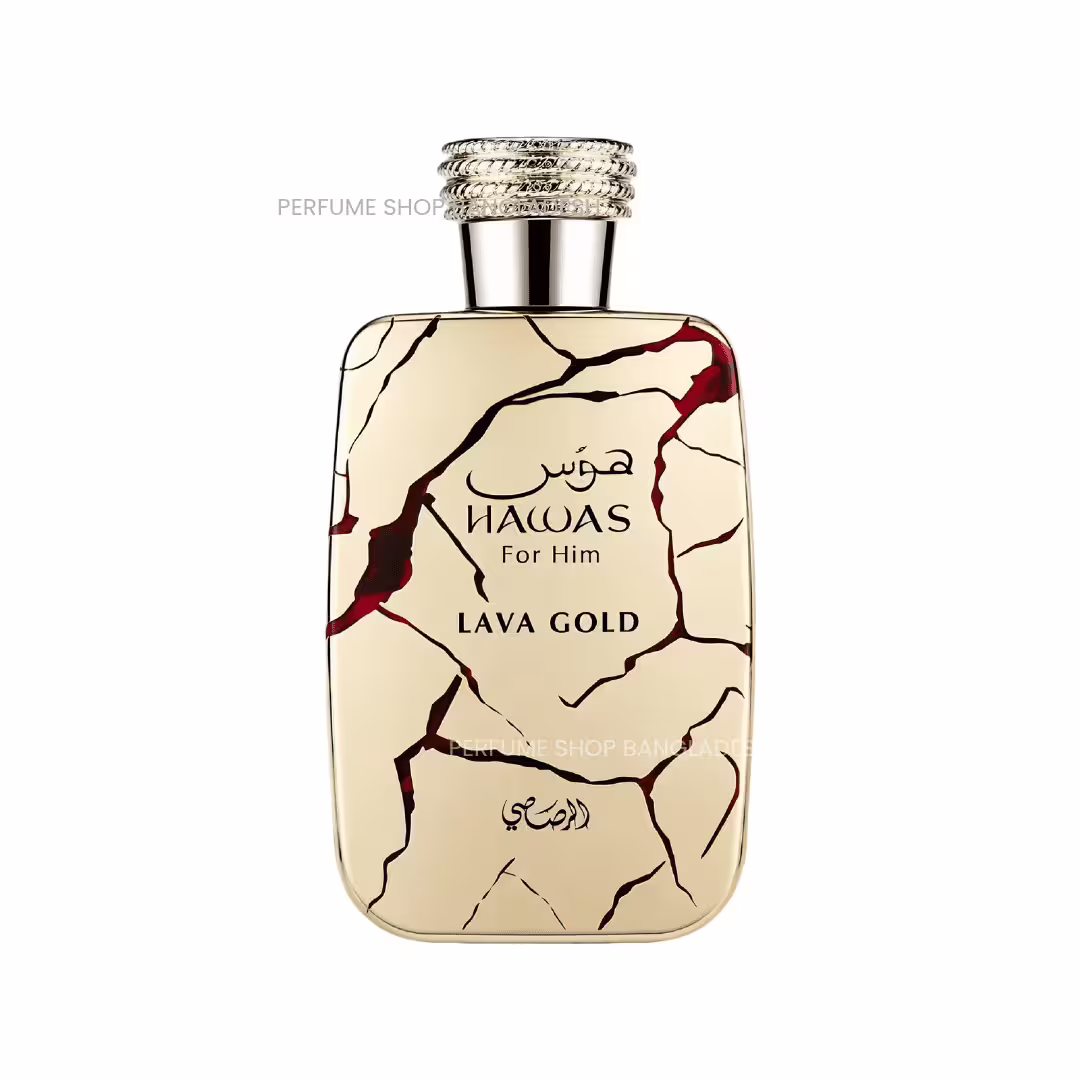 Rasasi Hawas Lava Gold 100ml EDP | Long-Lasting Intense Fragrance