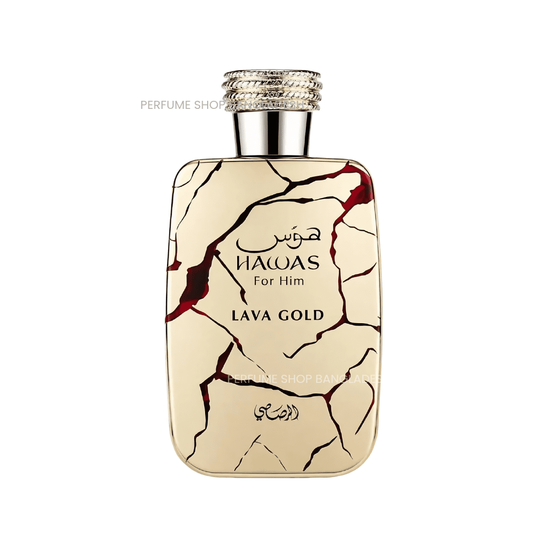Rasasi Hawas Lava Gold 100ml EDP | Long-Lasting Intense Fragrance
