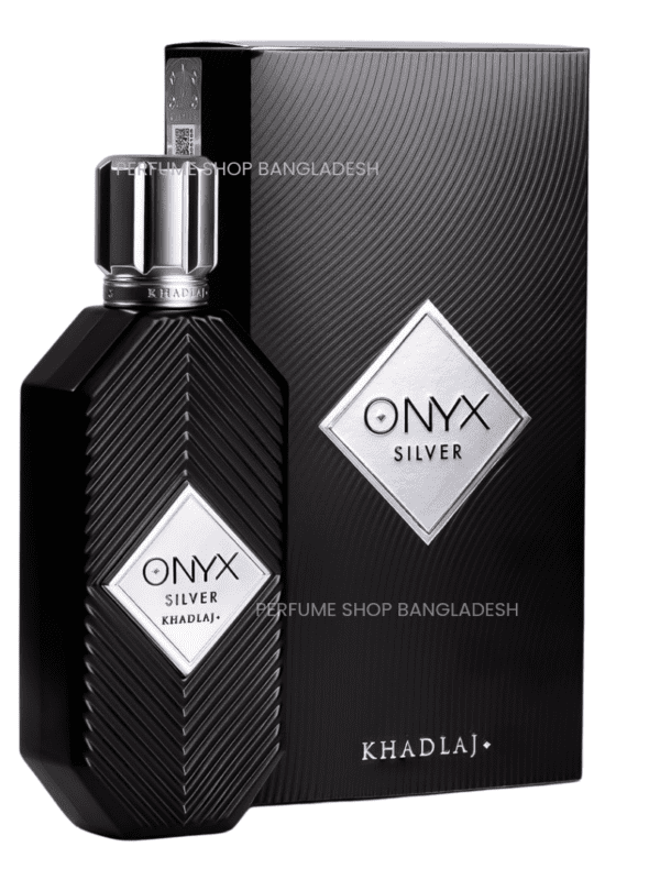 Khadlaj Onyx Silver 100ml EDP – Elegant Fresh Fragrance for Men and Women