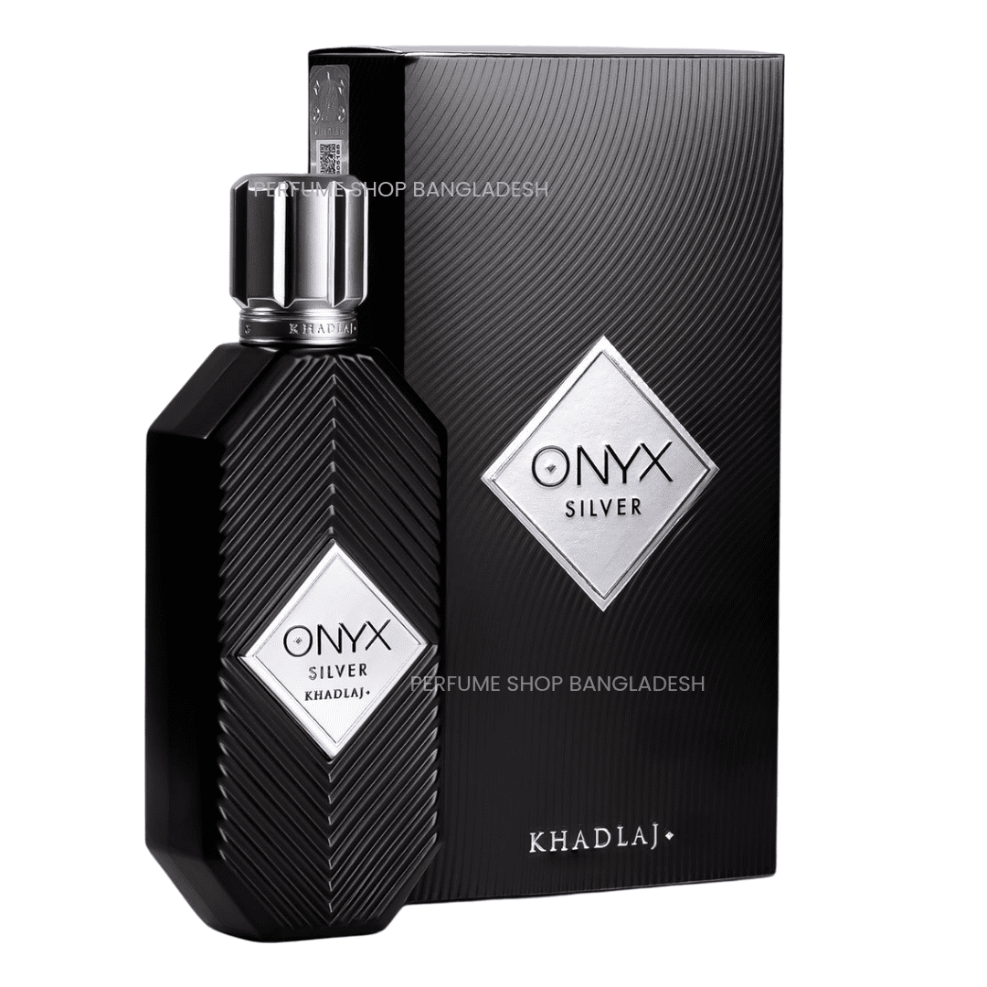 Khadlaj Onyx Silver 100ml EDP – Elegant Fresh Fragrance for Men and Women