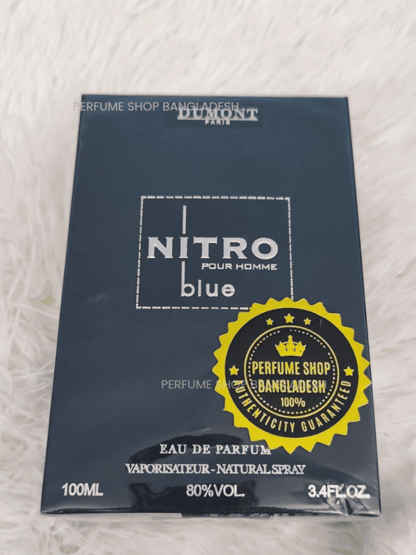 Dumont Nitro Blue 100ml EDP for Men – Fresh Aquatic Woody Fragrance