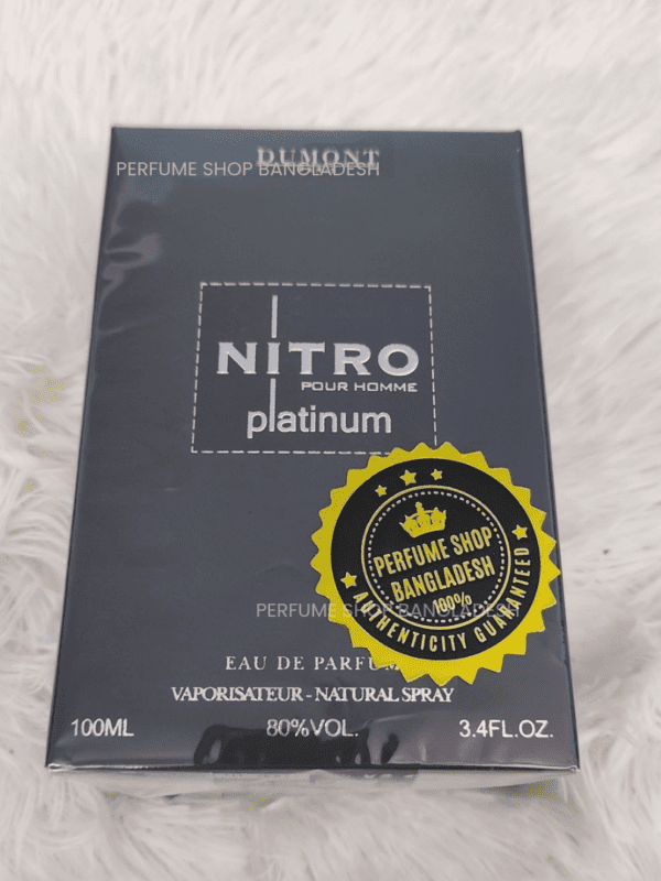 Dumont Nitro Platinum EDP 100ml – Fresh Woody Masculine Perfume
