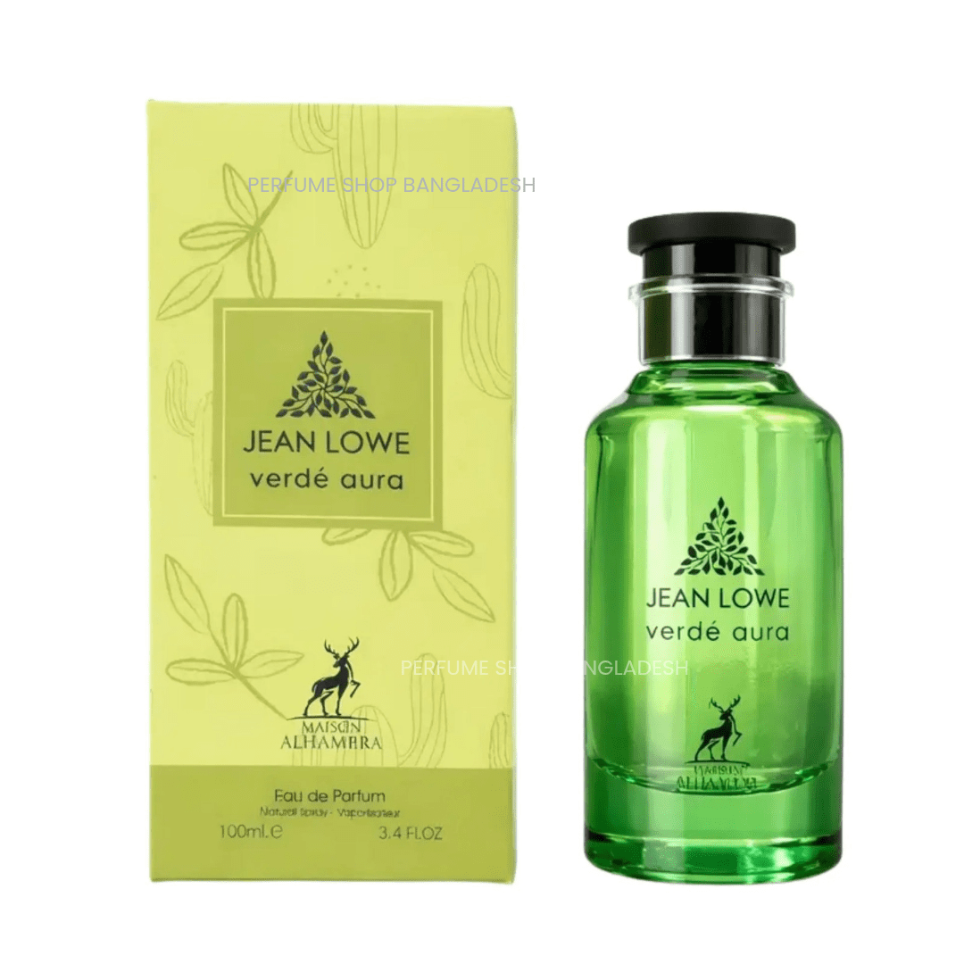 Maison Alhambra Jean Lowe Verde Aura EDP 100ml For Men – Fresh Citrus Woody | LV Cactus Garden Alternative