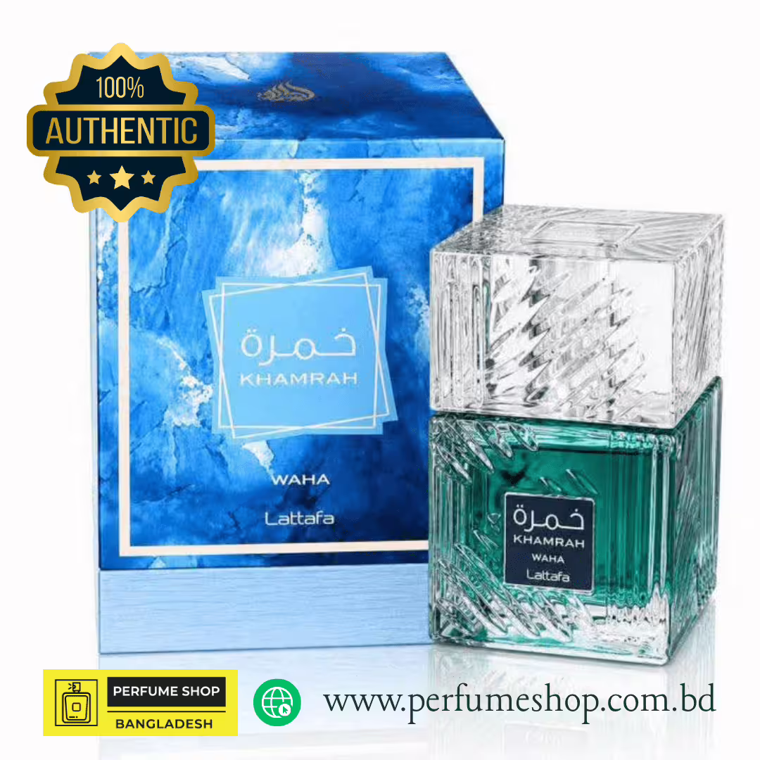 Lattafa Khamrah Waha 100ml EDP – Fresh Cucumber and Warm Aquatic Fragrance  | Coming Soon!