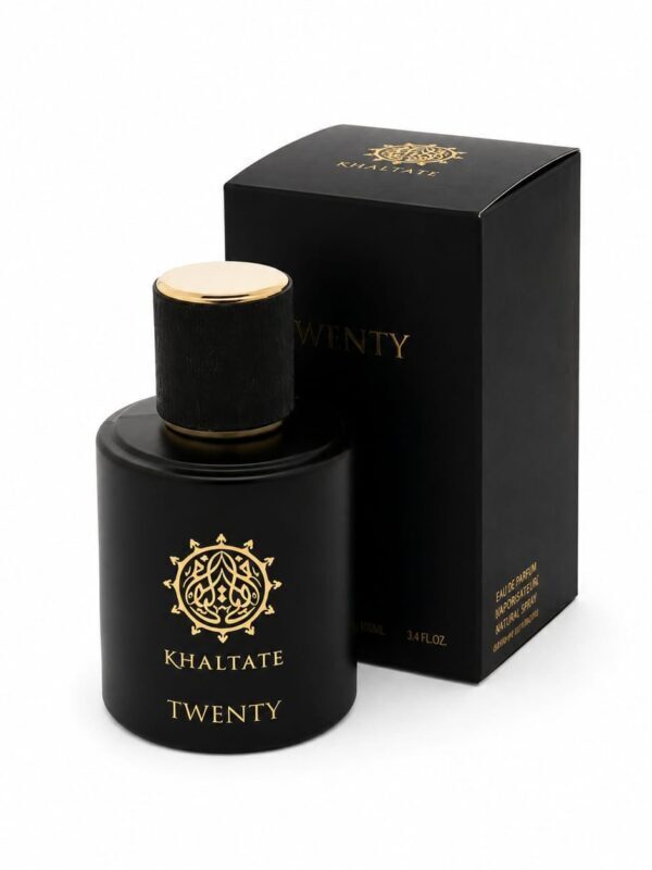 Khaltate Twenty 50ml – Warm Floral Luxury Fragrance with Rose, Hazelnut and Musk Notes