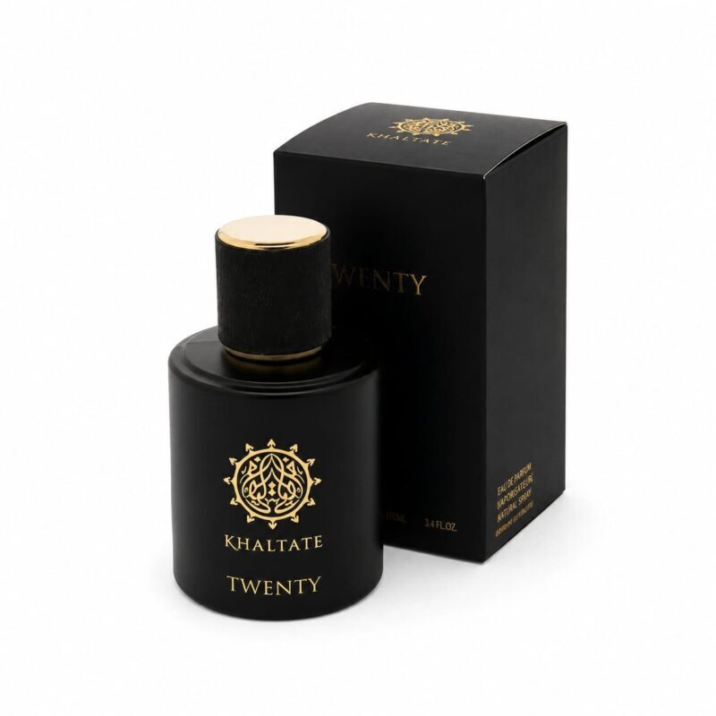 Khaltate Twenty 50ml – Warm Floral Luxury Fragrance with Rose, Hazelnut and Musk Notes