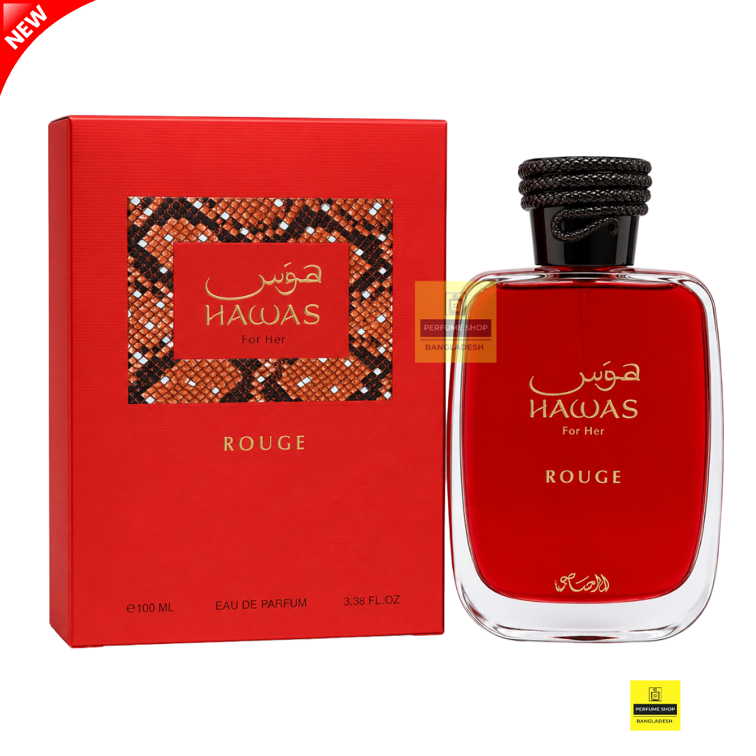 Rasasi Hawas Rouge 100ml EDP for Her | Perfume Shop Bangladesh