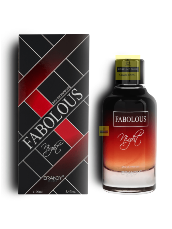 Brandy Perfumes Fabolous Night EDP For Unisex – 100ml | Perfume Shop Bangladesh | Diior Fahrenheit Clone Variant