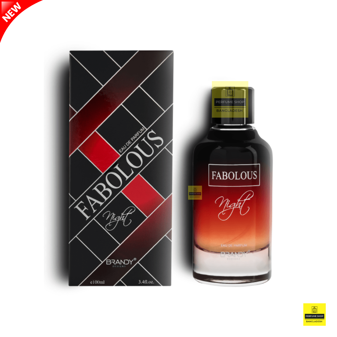 Brandy Perfumes Fabolous Night EDP For Unisex – 100ml | Perfume Shop Bangladesh | Diior Fahrenheit Clone Variant