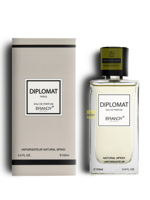 Brandy Perfumes Diplomat Eau De Parfum For men – 100ml