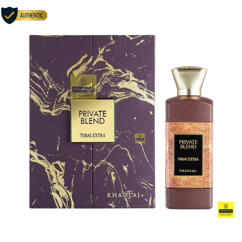 Khadlaj Private Blend Tobac Extra Extrait De Parfum for Unisex 100ml