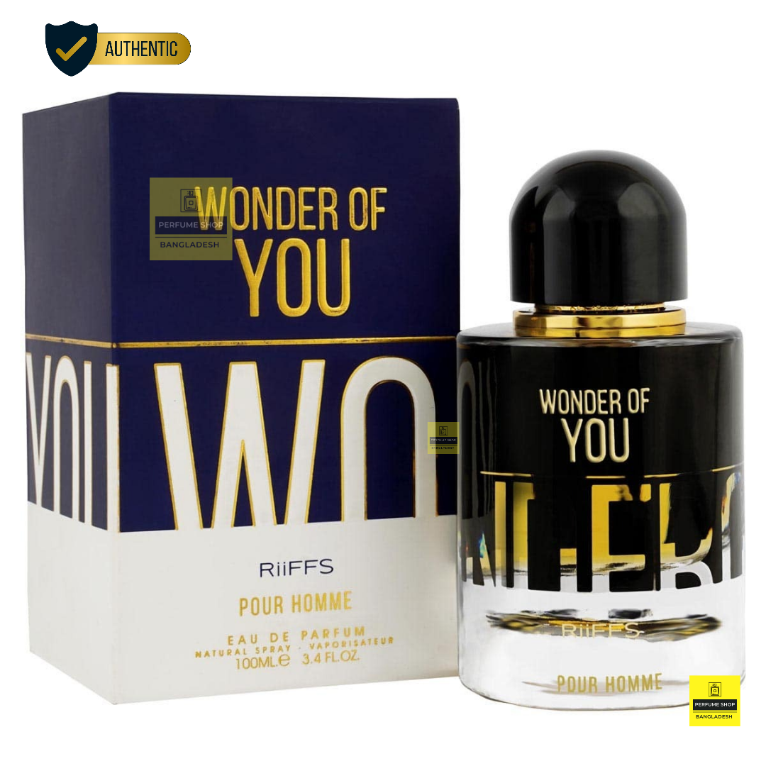 Riiffs Wonder Of You  Men EDP 100ml | Budget-friendly clone of Emiorio Armanii Stronger With You | Perfume Shop Bangladesh