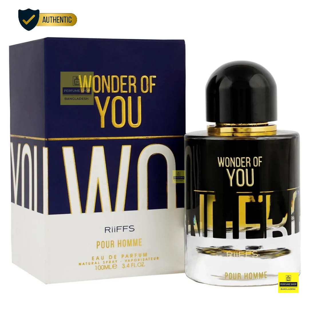 Riiffs Wonder Of You  Men EDP 100ml | Budget-friendly clone of Emiorio Armanii Stronger With You | Perfume Shop Bangladesh