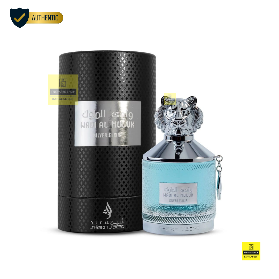 Shaikh Saeed Wadi Al Muluk Silver Elixir EDP 100ml | Louiis Vuitton Météore inspired