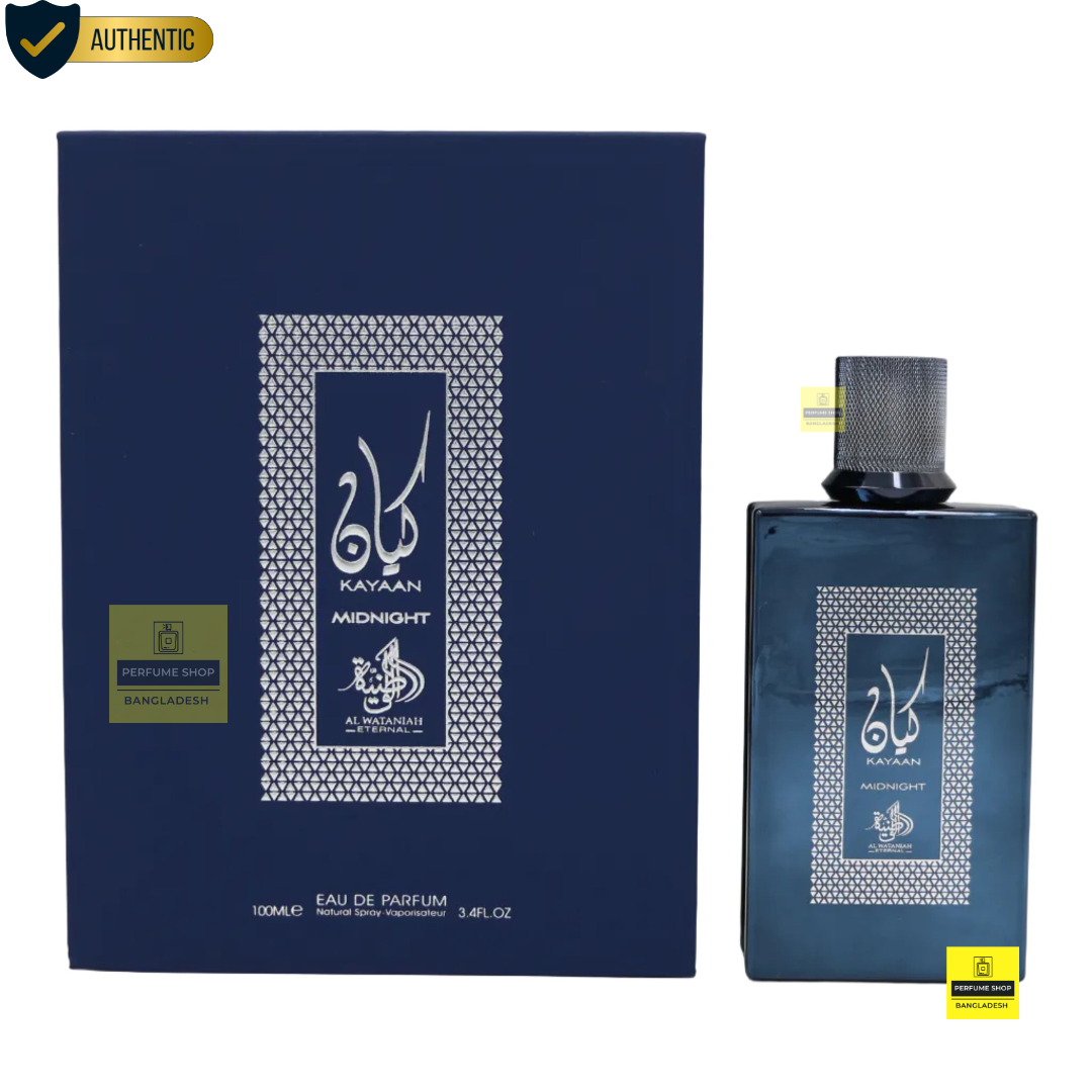 Al Wataniah Kayaan Midnight EDP 100ml | Perfume Shop Bangladesh | Bleu de Chanel L'Exclusif Inspired