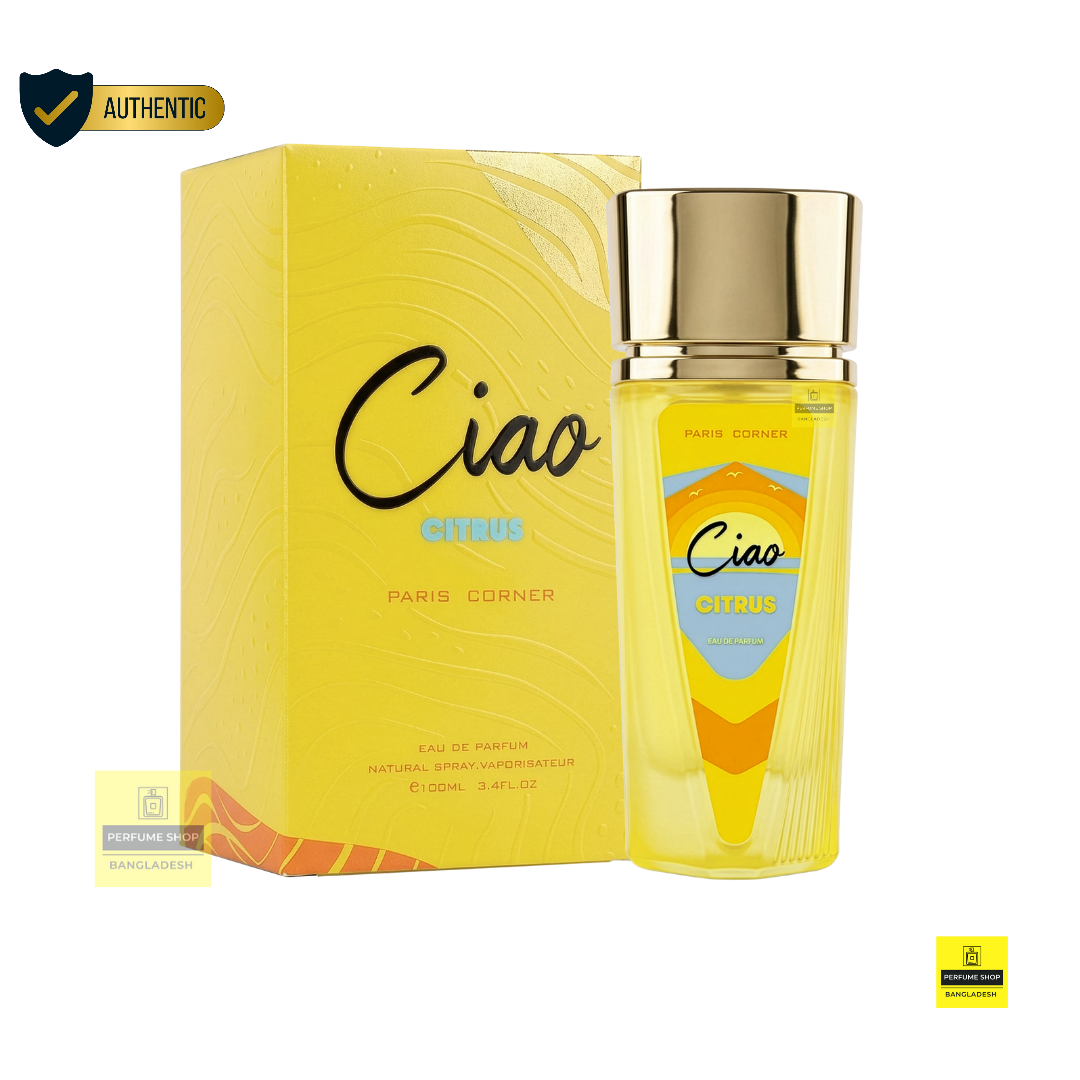 Paris Corner Ciao Citrus EDP 100ml | Perfume Shop Bangladesh
