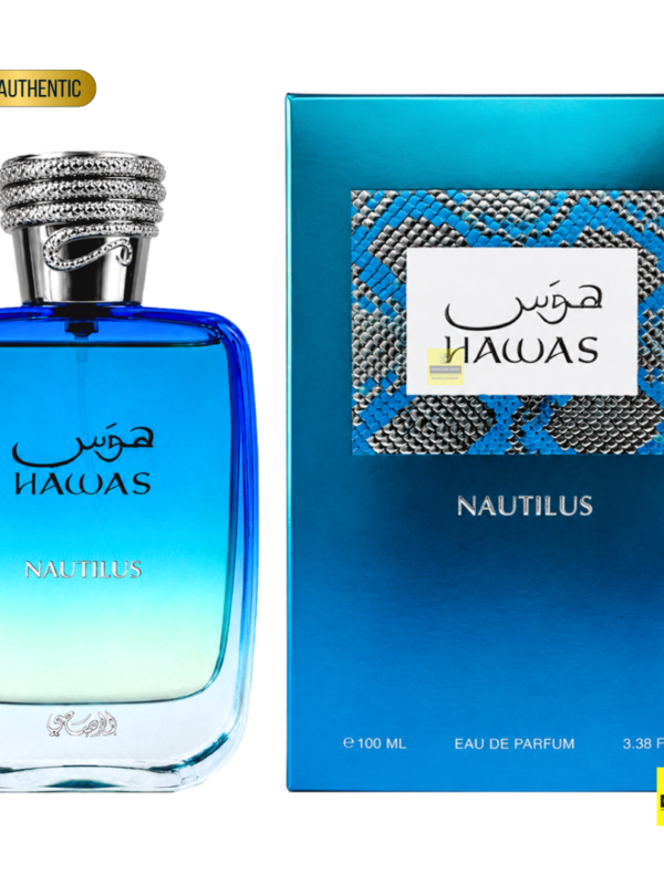 Rasasi Hawas Nautilus EDP 100ml | Inspired alternative of Xeerjoff's 40 Knots | Perfume Shop Bangladesh