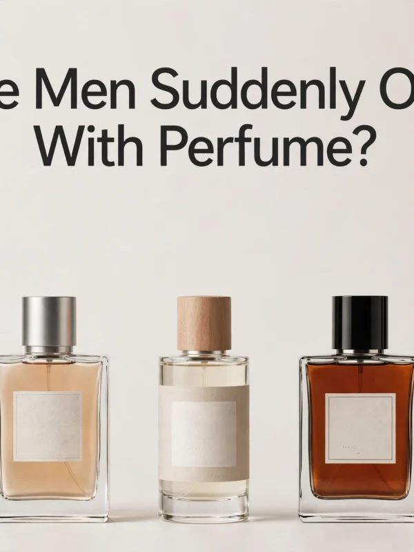 Why Are Men Suddenly Obsessed With Perfume?
