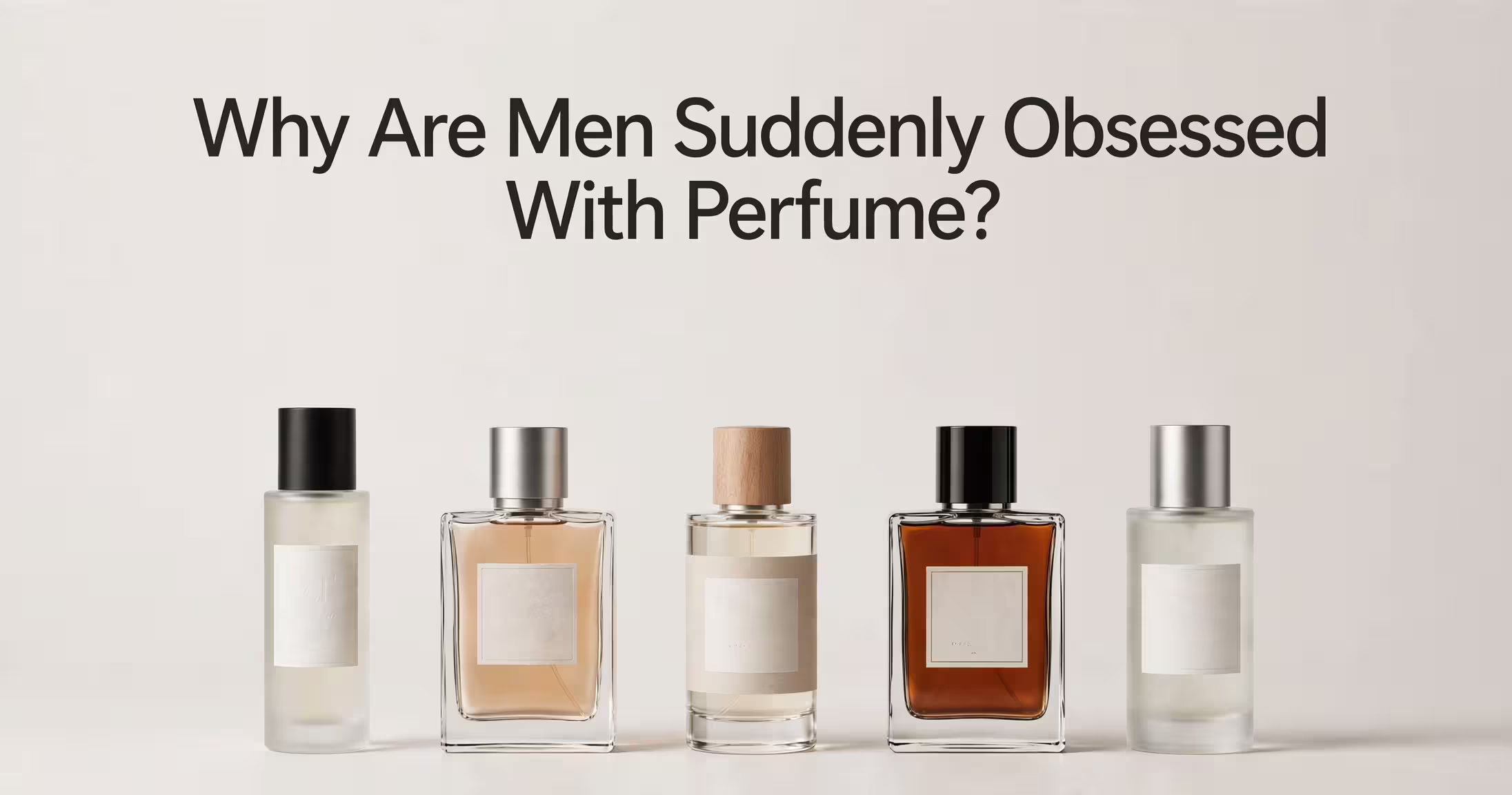 Why Are Men Suddenly Obsessed With Perfume?