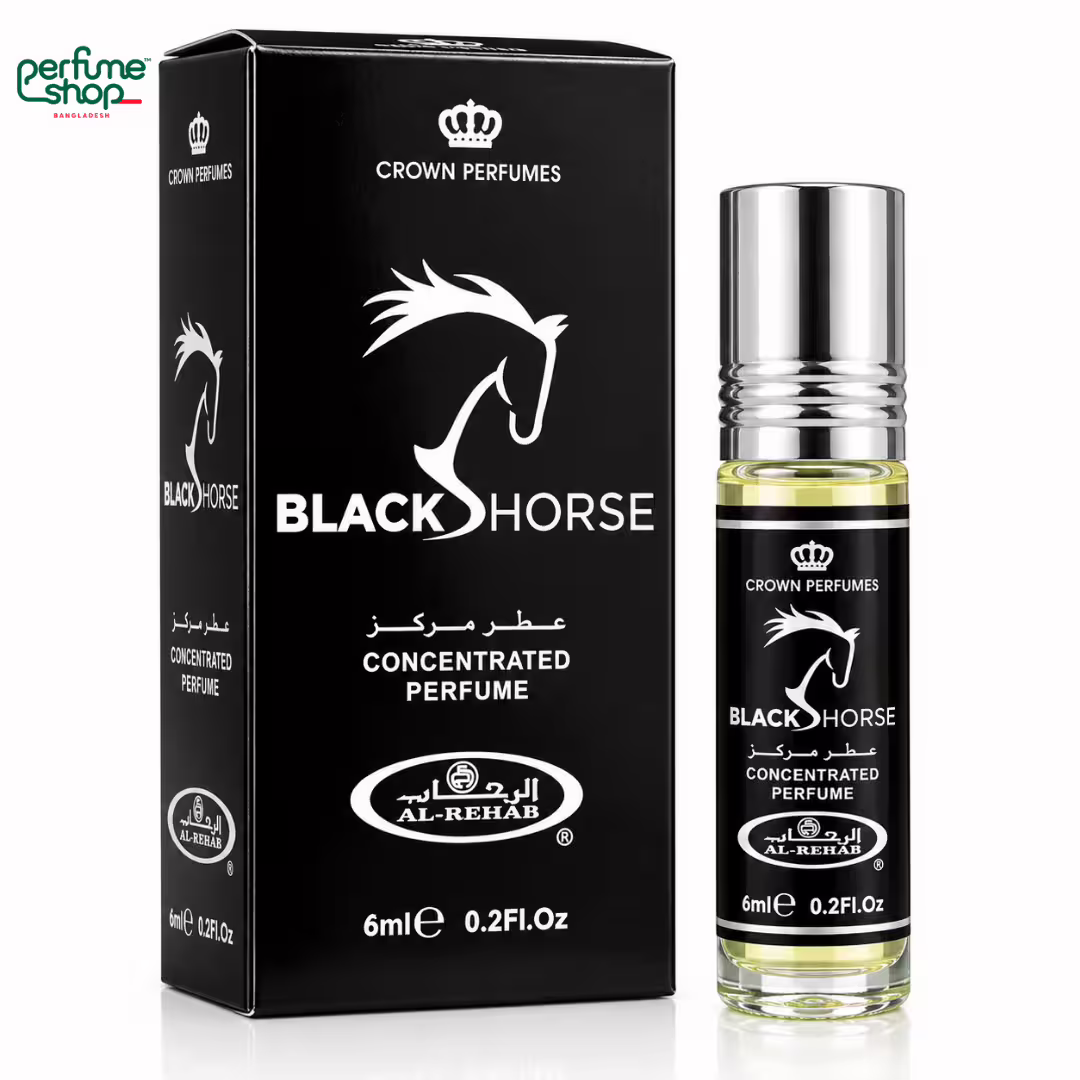 Al Rehab Black Horse Concentrated Perfume Oil 6ml