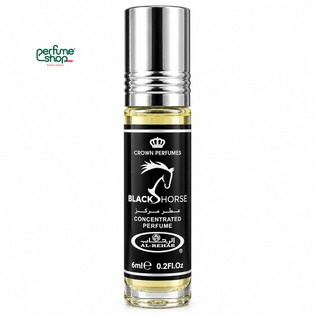 Al Rehab Black Horse Concentrated Perfume Oil 6ml - View 3